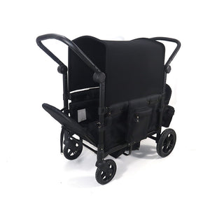 Best Strollers 2023 Baby Toddler Wheeled Stroller Wagon Foldable Frame Uv-Protection Canopy Full Coverage